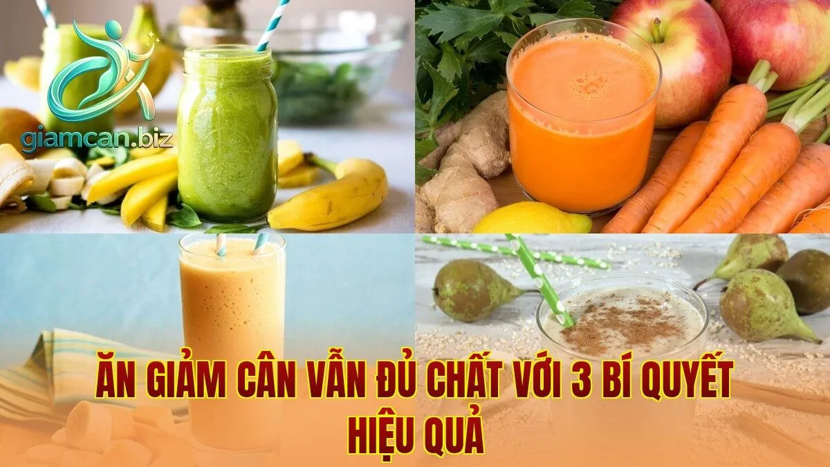 Ăn giảm cân vẫn đủ chất với 3 bí quyết hiệu quả