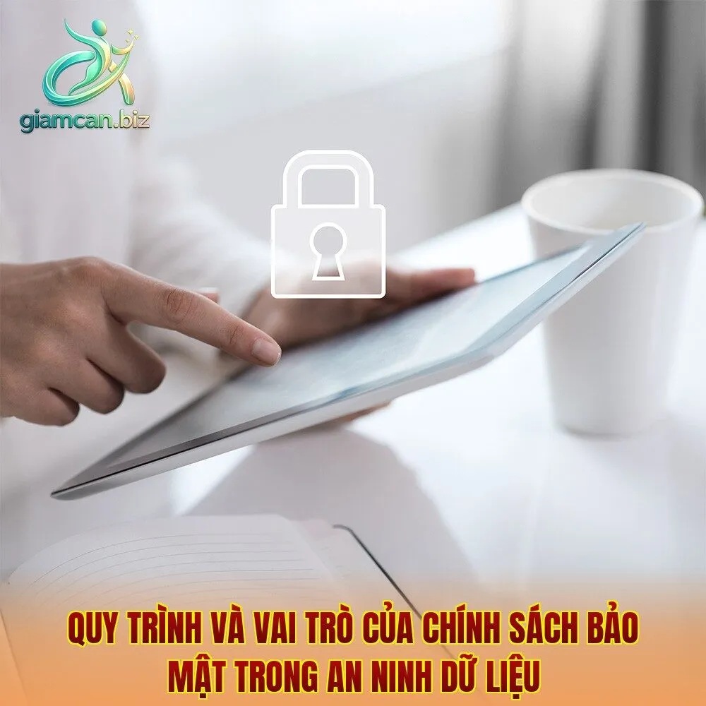 Quy trình và vai trò của chính sách bảo mật trong an ninh dữ liệu