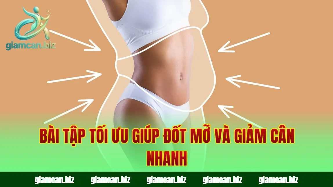 Bài tập tối ưu giúp đốt mỡ và giảm cân nhanh