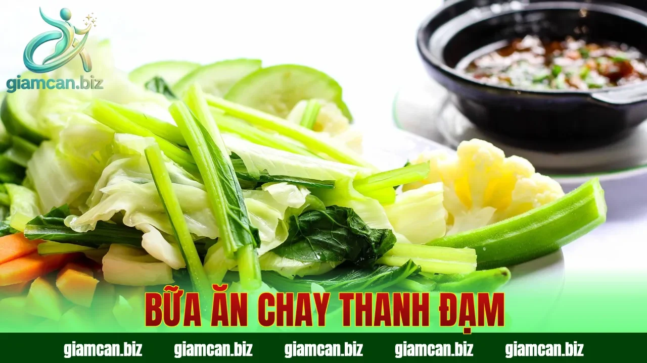 Bữa ăn chay thanh đạm