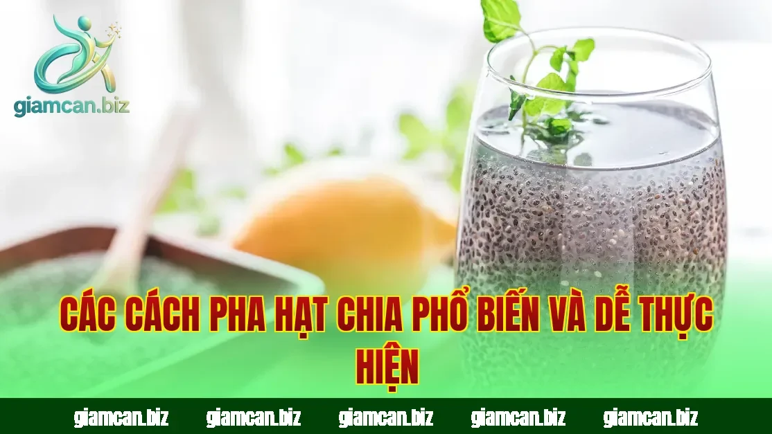 Các cách pha hạt chia phổ biến và dễ thực hiện