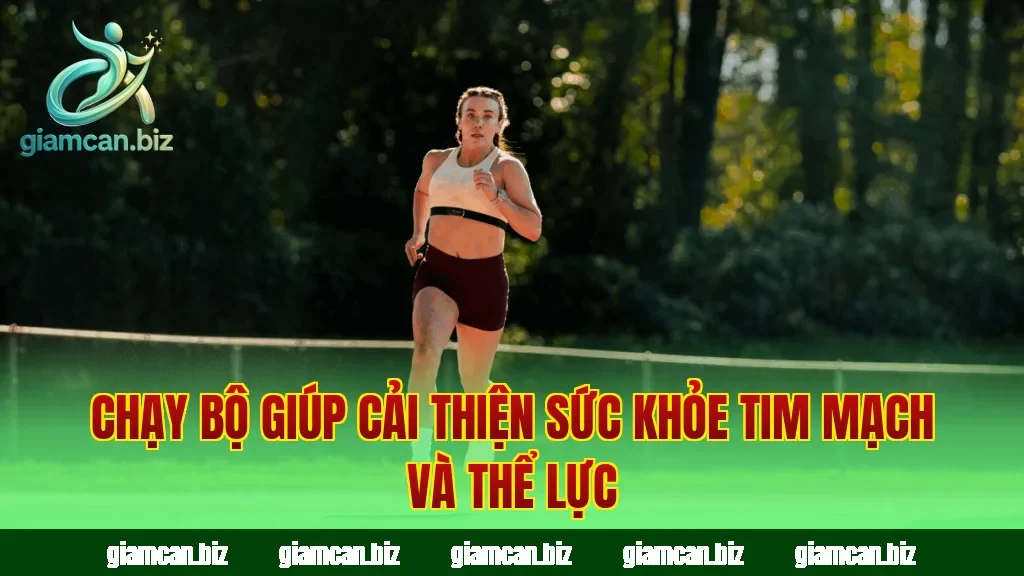 Chạy bộ giúp cải thiện sức khỏe tim mạch và thể lực