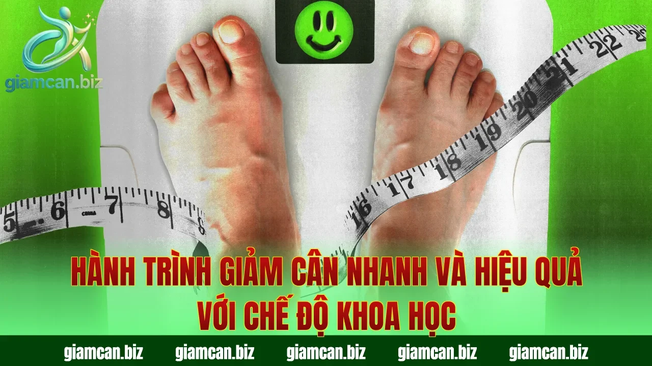 Hành trình giảm cân nhanh và hiệu quả với chế độ khoa học