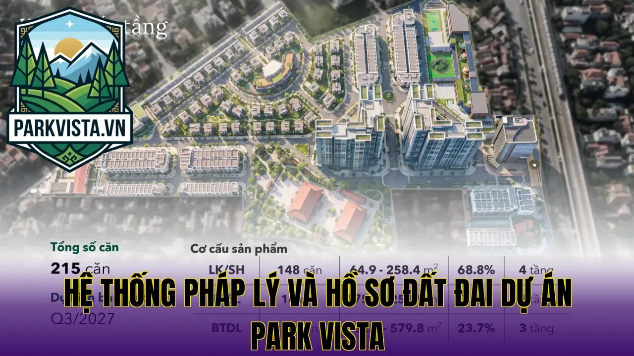 Hệ thống pháp lý và hồ sơ đất đai dự án Park Vista