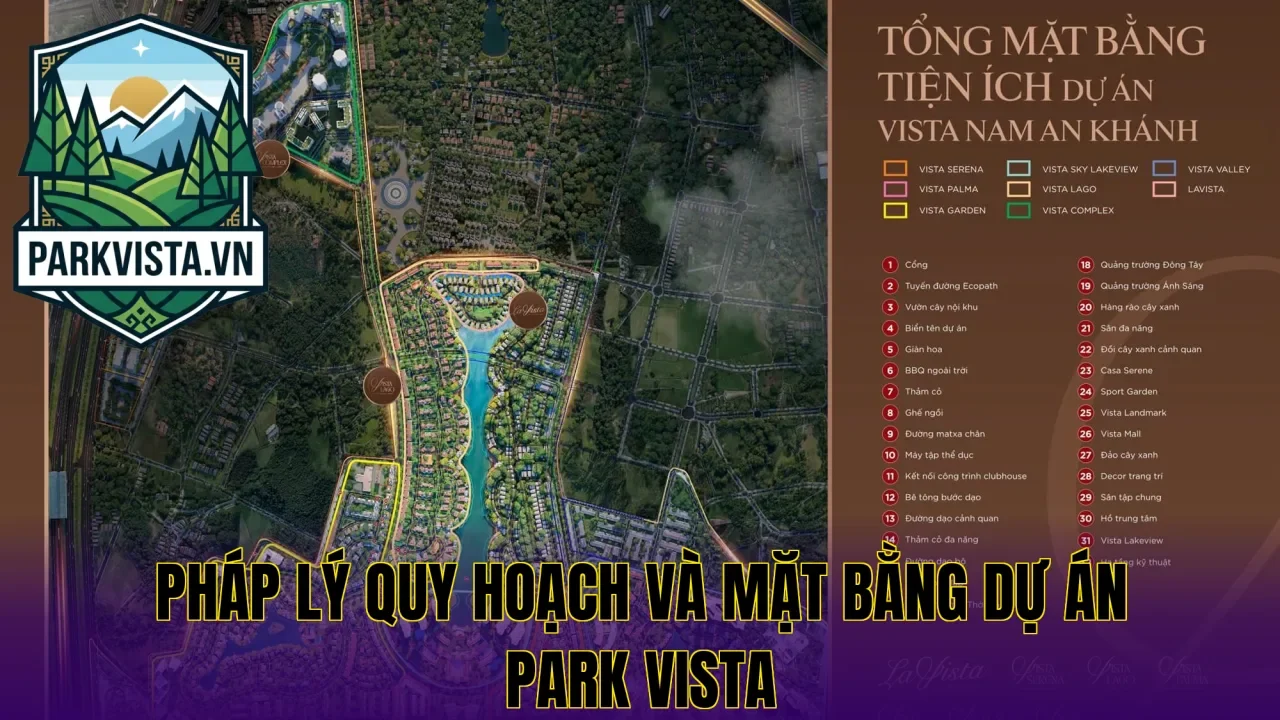 Pháp lý quy hoạch và mặt bằng dự án Park Vista