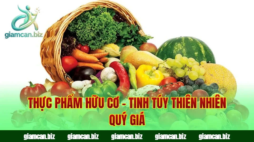 Thực Phẩm Hữu Cơ – Tinh Túy Thiên Nhiên Quý Giá